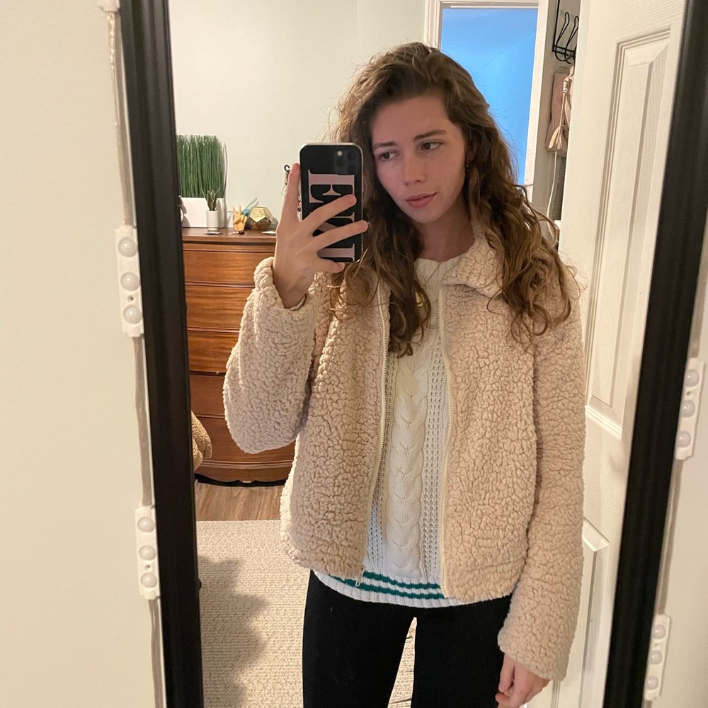 NWOT teddy jacket
